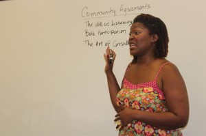 Spoken word poet Joyce Lee hosts workshop