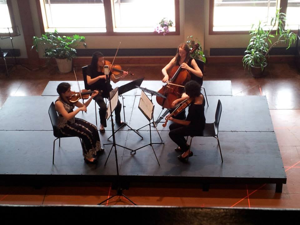 Although Thakkar (bottom left) genuinely enjoys performing, she also experiences nerves, but in a good way, “Performing solo is still pretty nerve-wracking, but performing so much has been a really great experience and I've started to enjoy it a lot,” Thakkar said.