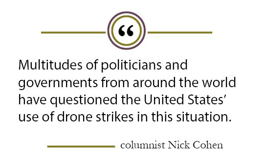 Column: Drone strikes seem like quick solutions, but instead increase tension