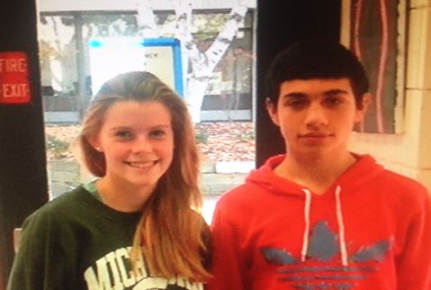 Junior Eli Zelle and junior captain Julia Hansen are excited to compete with a growing team this season. "This year we are anticipating a few new middle-schoolers and didn’t loose any people last year," Hansen said.