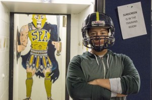 Boys Varsity Football looks back on pregame rituals after a successful season
