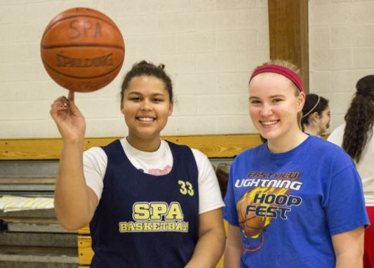 Senior captain Jonte Claiborne and Freshman Lea Moore are prepared to work hard this season, if we take advantage of our speed, versatility, and work hard enough, we can become one of the best pressure defense teams in our conference, Claiborne said.