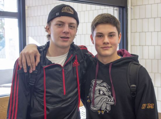 Senior Cal Nicholson and freshman Noel Parker have high hopes for this season, “we’re going to do good this year. I’m looking forward to playing at the next level," Parker said.