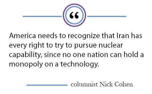 Column: American acceptance of Irans nuclear programs would lead to stronger relations