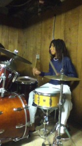 Freshman Lutalo Jones dreams of drumming