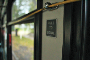 I enjoy taking public bus to and from school
