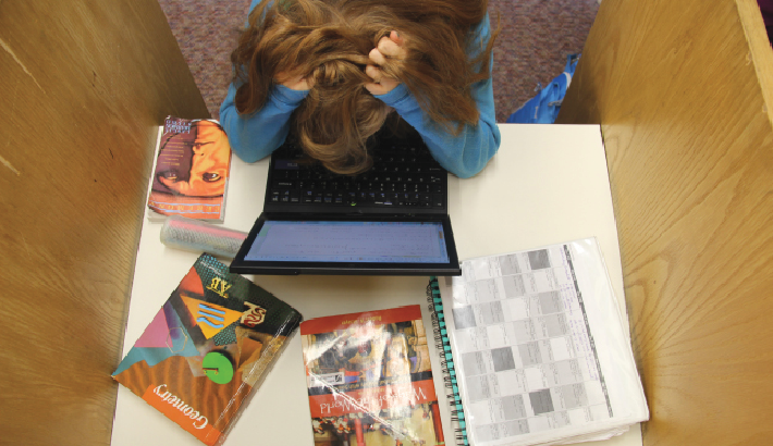 Midterm exams can cause stress to pile up fast, but they do have their benefits. “If there’s not a midterm, it creates a lot of stress for the end of year exam,” Upper School history teacher Nan Dreher said.