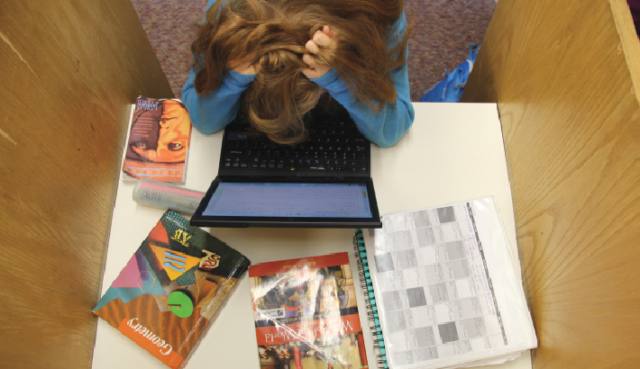 Midterm exams can cause stress to pile up fast, but they do have their benefits. “If there’s not a midterm, it creates a lot of stress for the end of year exam,” Upper School history teacher Nan Dreher said. 