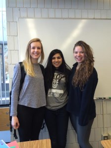 Senior presidents Ellen Samuelson, Yusra Murad, and Sharon Sethna hope to wrap up the year with many plans. “We’re hoping to possibly get all the advisories and students involved,” Samuelson said, referring to the construction of a mural.