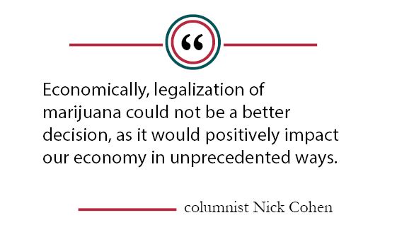 Column: Potential benefits reveal the blunt truth of marijuana legalization