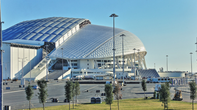 The opening and closing ceremonies take place in the Fisht Olympic Stadium for the 2014 Sochi Olympics. “I find it interesting to watch the luge and skeleton because they both seem really fun,” sophomore Kyle Salverda said.