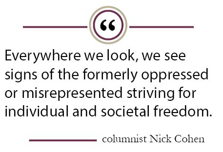 Column: Other countries should determine their own freedom