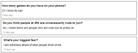 Students get personal on ask.fm