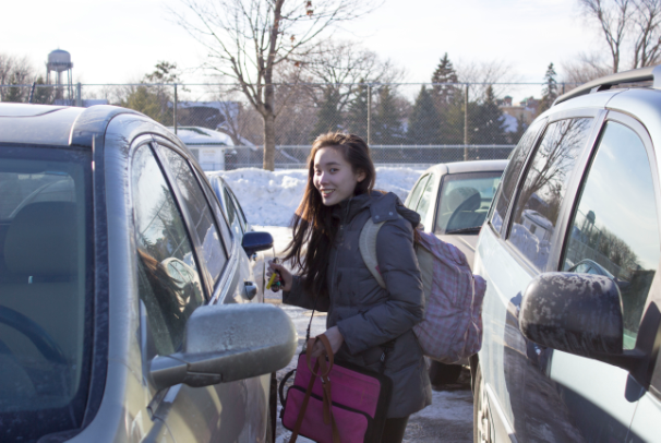 Senior Cynthia Zheng takes Chinese classes through PSEO.  When making the decision, she had to take into consideration the academic balance of her programs,  but also timing and budget for things like driving and paying for parking. “I have to leave right after school every day so I have no time to meet with teachers and no time to meet with other people when I’m in a group project,” she said. “That’s been really difficult.” 
