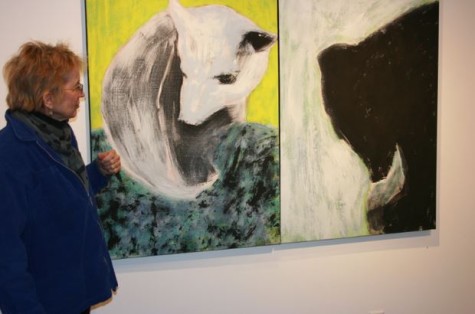 Drake Gallery features Upper School fine arts teacher Marty Nash’s bears