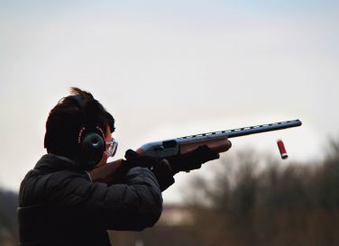 Sophomore Will Donaldson practices at the Minneapolis Gun Club on April 12.  As a team, I hope we can win our conference ,  senior Carter Rients said. 