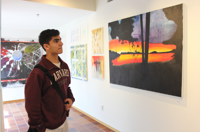 Seniors display their art at Drake Gallery for the last time