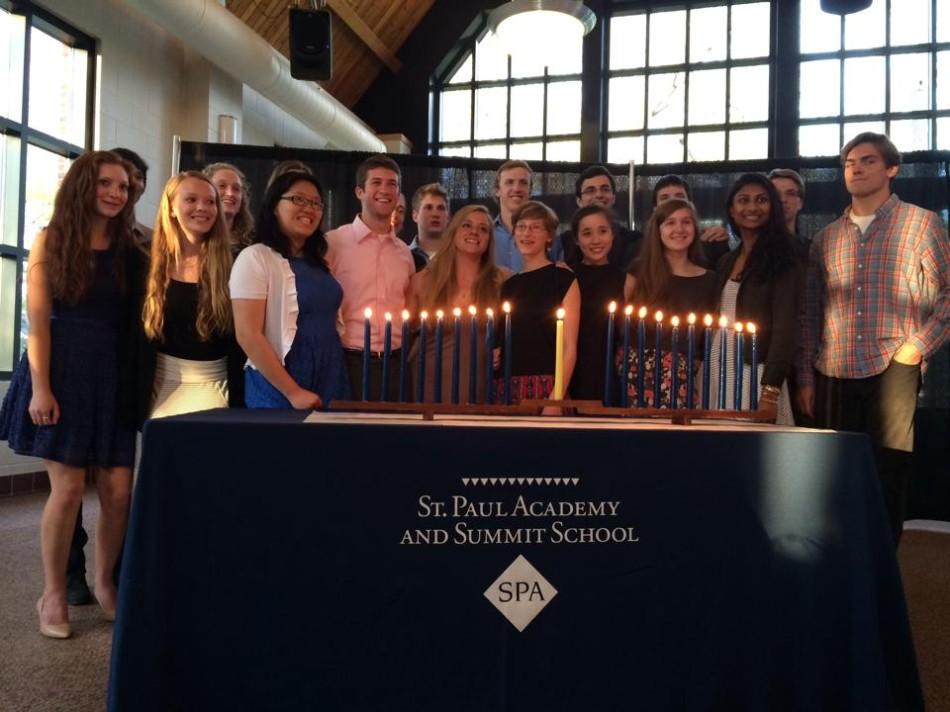 Nineteen seniors were welcomed into the Cum Laude Society this evening, May 20 in the dining hall. “Being the top of the class was always a goal for me. ”  New inductee Zoe Matticks said. 