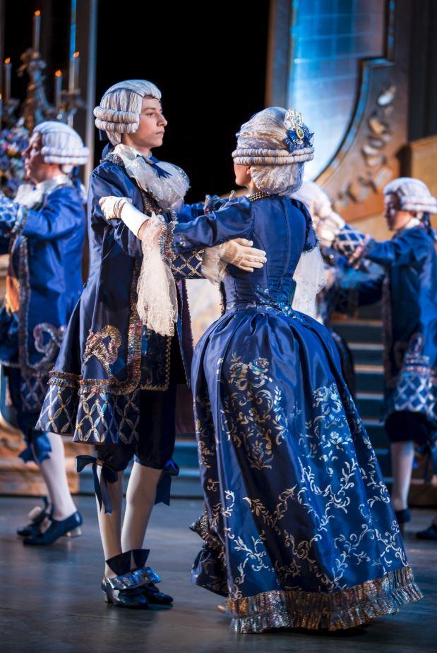 Sophomore Jack Romans performs in Cinderella, his most recent show outside of the SPA theatre program, at The Children’s Theatre Company. “I’ve always liked to perform in one way or another,” Romans said.