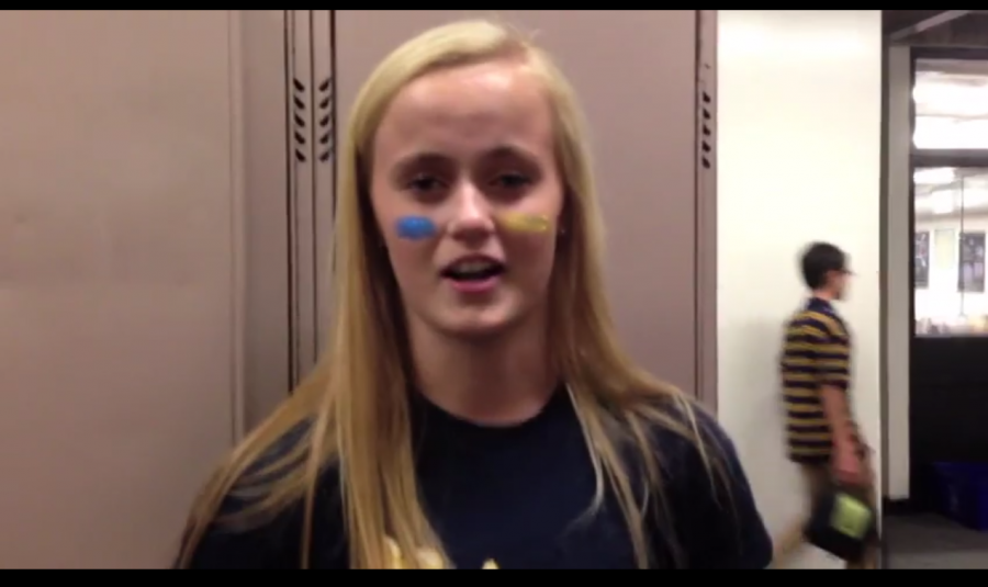 Freshman Ashley Jallen reacts to freshman safari.  To hear Jallen's opinion and those of other students, please watch the RubiconTV video below.