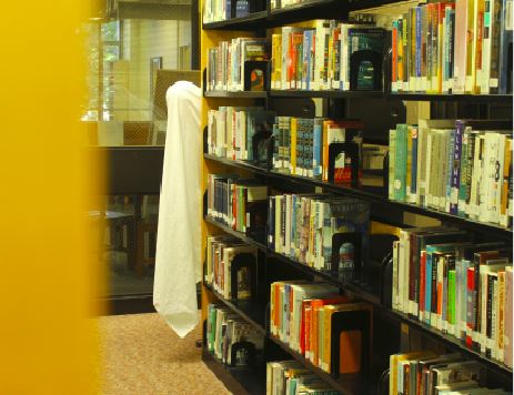 Ghost stories hide in the Upper School library but most students equate movie scares with their childhood or present day nightmares.