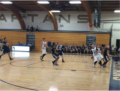 Boys Varsity Basketball broke a 4 game losing streak with a win against Spectrum on Dec. 13.  After the game Junior Ryan Peacock said, “We were aggressive today and that was good."