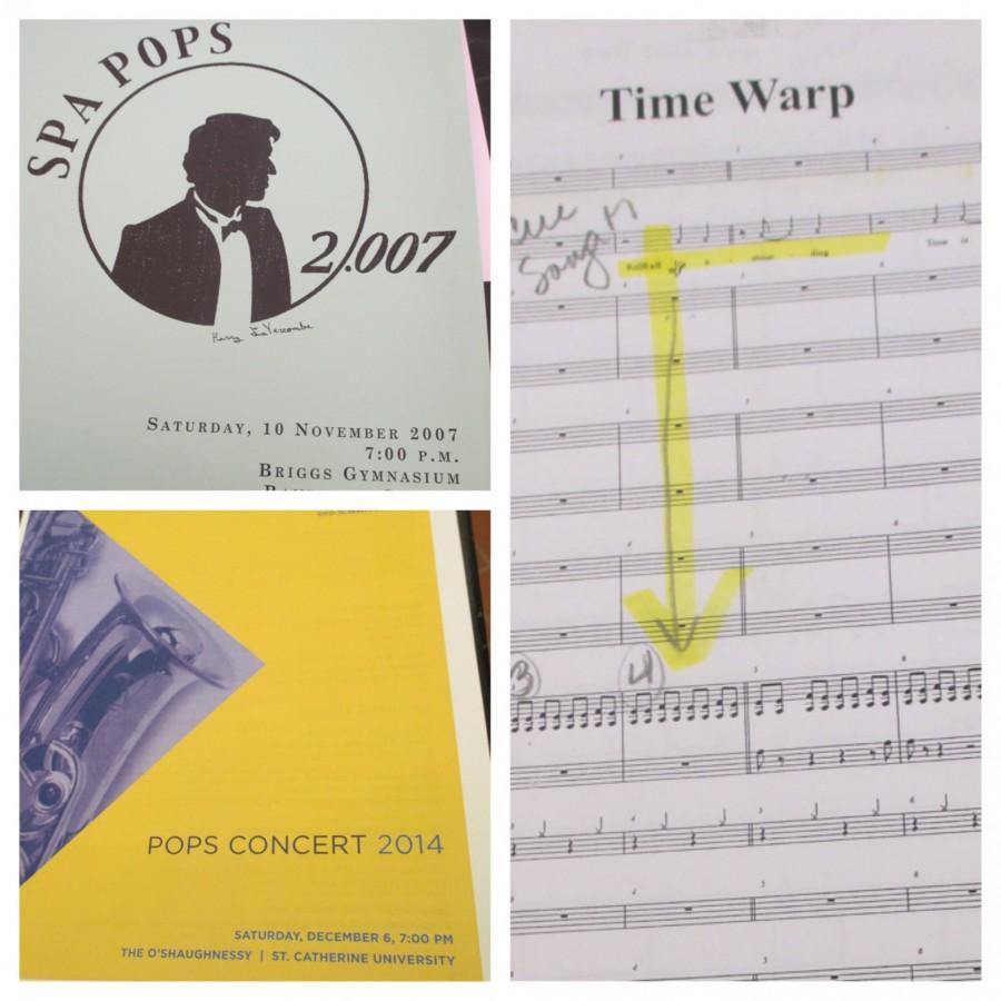 The Pops Concert performers will do the "Time Warp" again this winter.  First performed in 2007, "Time Warp" wraps up the 2014 Pops Concert as the finale.  US Choir Director Anne Klus said, “The song is a great way to incorporate all of the almost 250 singers and instrumentalists together in a big finale to end the Pops Concert.”
