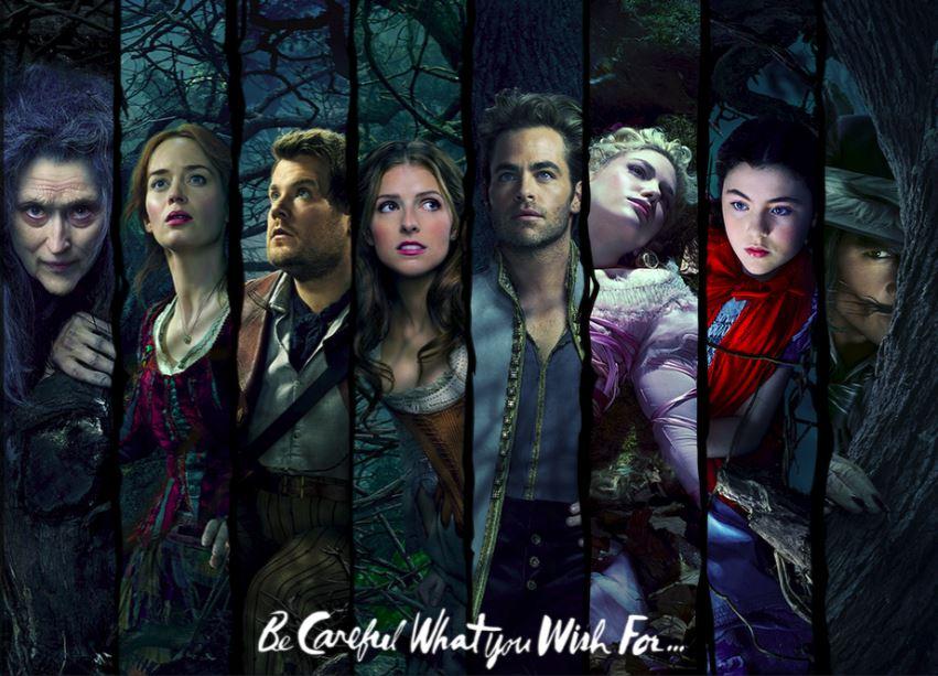 Into the Woods, based off the book of the same name, explores the consequences of the adventures of classic fairy tale characters.