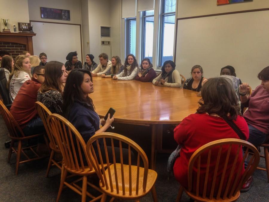 Students who had period 8 free were given the opportunity to attend a meet and greet from 9-9:30. After, students from Cedar House Prep School in Cape Town South Africa attended Thursday group activities.