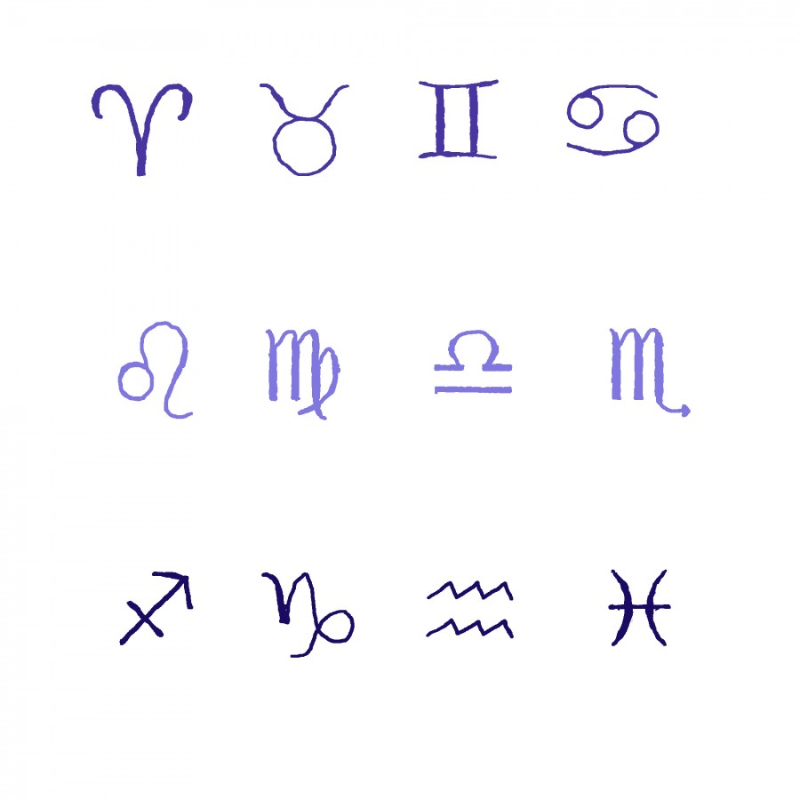 These+symbols+represent+the+twelve+signs+of+the+Roman+Zodiac.+My+mom+always+thought+I+was+a+Taurus%2C+so+she+was+like+Oh%2C+typical%2C+whenever+I+do+something.+I+looked+it+up+%E2%80%A6+and+it+turns+out+I%E2%80%99m+Gemini+or+something%21%E2%80%9D+freshman+Adnan+Askari+said.%0A