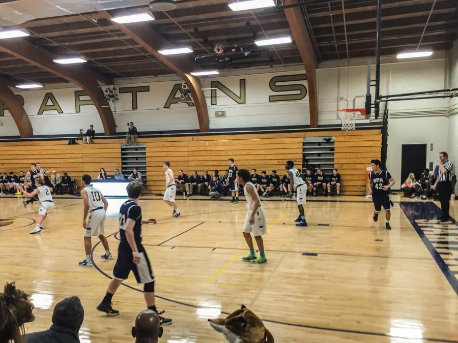 The Boys Varsity Basketball team beat Breck in their rematch 72-63. When we tied the game up, we knew we weren’t going to lose. It was a conscious decision: we were going to win, junior Kent Hanson said.