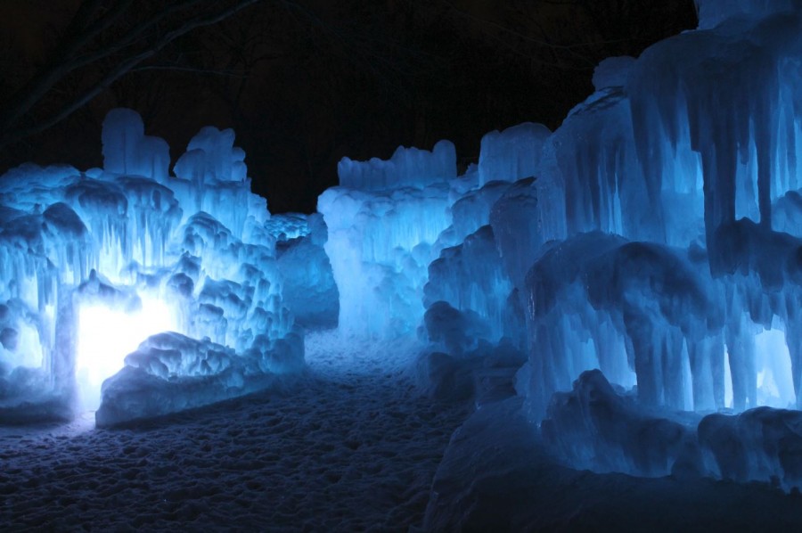 The+ice+castles+are+made+solely+out+of+ice%2C+and+about+500%2C000+icicles+are+harvested+for+it+each+year%2C+and+are+lit+up+different+colors+every+night.+%E2%80%9CThey+looked+kind+of+like+massive+piles+of+fancy+whipped+cream%2C+but+in+ice+form%2C%E2%80%9D+Upper+School+English+teacher+Emily+Anderson+said.+