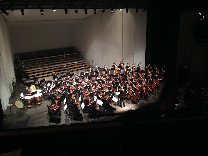 Pieces ranged from Elijah Rock by Moses Hogan, performed by the choir, and an arrangement of music from Carmen, performed by the orchestra.