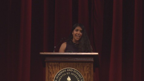 Second week of senior speakers talk about who they are today