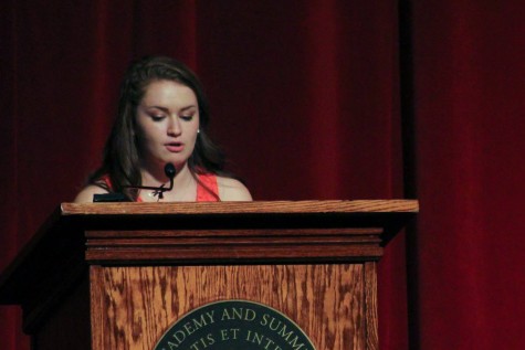 Senior speakers begin with humor, end with passionate calls for change
