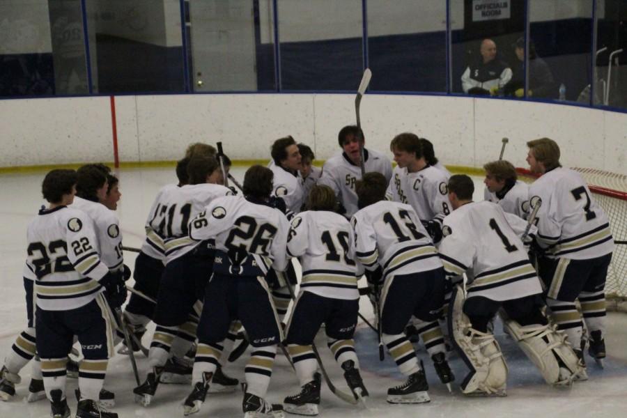 The Boys Hockey team played three top 10 opponents in the past week and went 2-1. They play the second ranked Breck School Mustangs on Saturday.