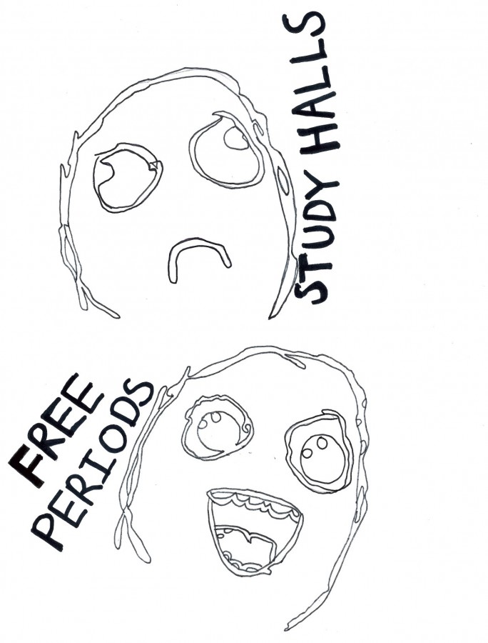  Free periods would allow freshmen to not feel trapped in the chaos, and increase their independence and feeling of capability.