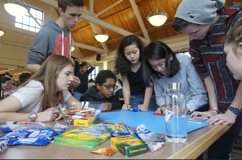 Last year, several advisories competed in a poster making on International Women's Day. This year, advisories will compete in a sticker making contest.