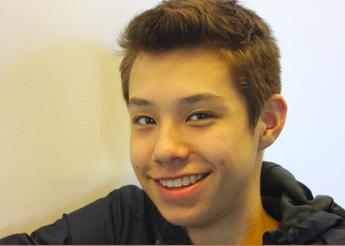 Freshman Koji Gutzman appreciates his new privilege. "I sometimes go to lunch. But I really like the freedom and I'm still getting work done most of the time." 