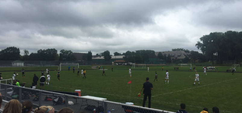 Boys Varsity Soccer comes away with a win on Aug. 27 vs. New Richmond.