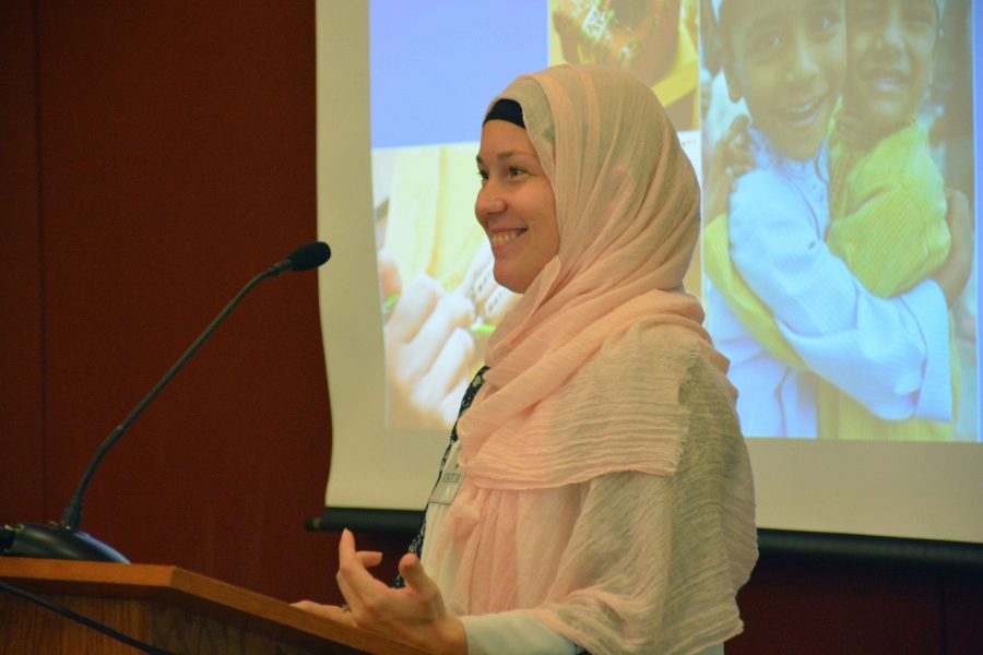 MSA hosted Christina Ferdous on Sept. 28 in Bigelow Commons to speak about Eid-ul-Fitr, Eid-ul-Adha and her experience as being a Muslim who wasnt raised in a Muslim household. I studied it [Islam] for several years and then decided that it most closely aligned with my own innate beliefs, Ferdous said.