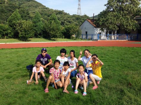 Community Service Spotlight: Chen teaches children English in China