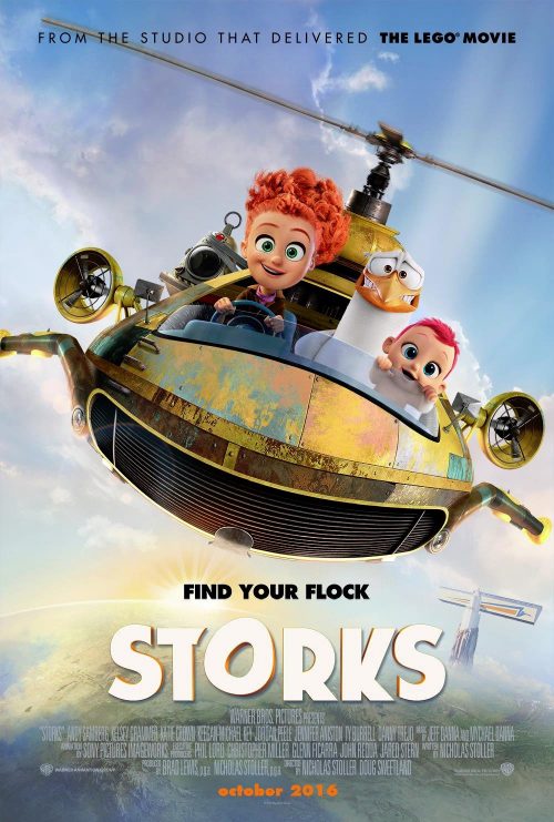 Storks provides its audience humor with underlying themes of diversity and acceptance. Fair Use Photo: