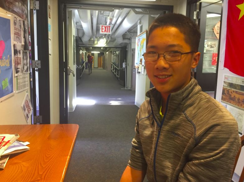 Sophomore Jeffrey Huang is a member of the MN PUMac team. "I'm pretty proud of it because it means I'm top 8 in the state.," Huang said. 