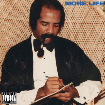 The cover of Drakes upcoming album features his father. 