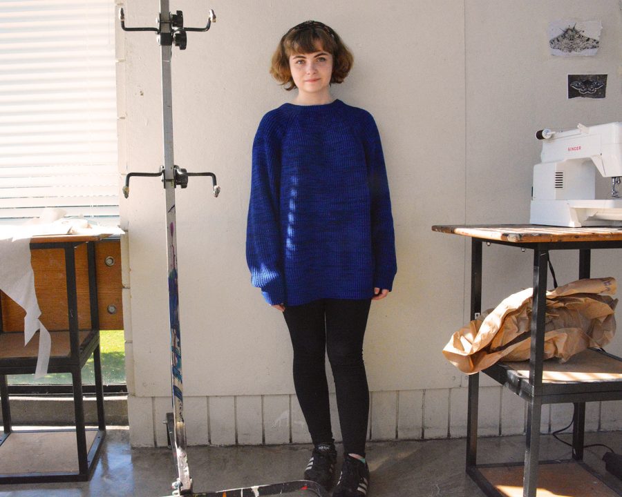 Senior Phoebe Pannier enjoys digging through her mother's closet and through Etsy for vintage finds which suit her unique taste. “I take fashion inspiration from a lot of different places. There are some fashion bloggers, but mostly it’s just from what I see in movies, mostly older ones—not in a ‘I only wear vintage’ kind of way, but I’m really into costume design, so clothes that come from movies and shows really inspire me," Pannier said. 