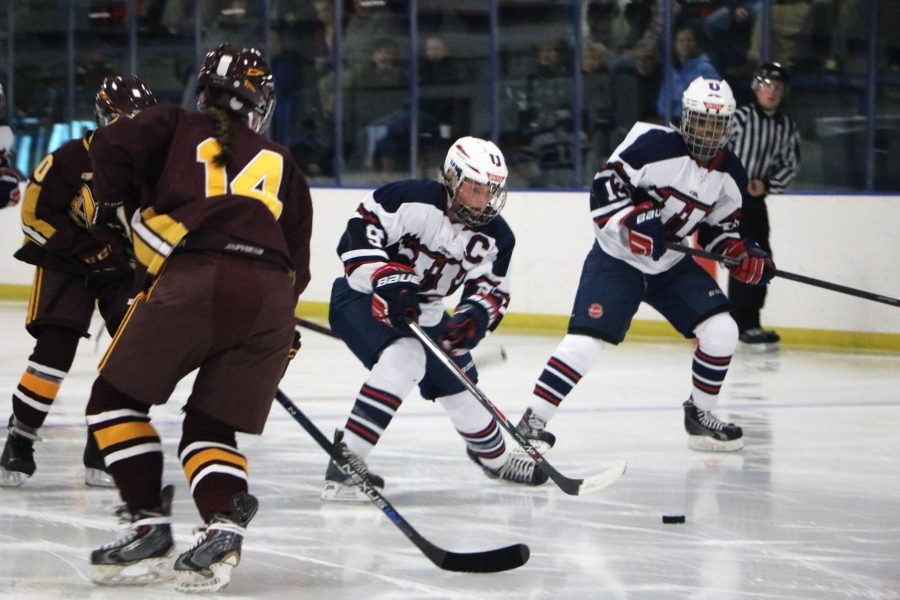 St. Paul United ties 5-5 with Northfield in Saturday's hockey game, gallery