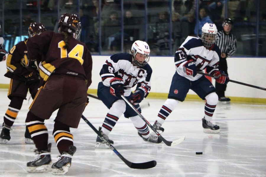 St. Paul United ties 5-5 with Northfield in Saturdays hockey game, gallery