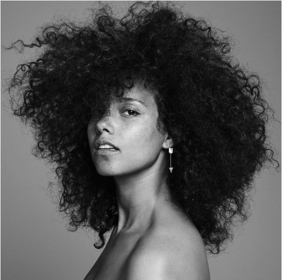 This is the album cover of Alicia Keys' newest album "Here", released on Nov. 4, 2016.