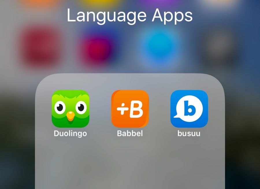 Language learning apps such as Duolingo, Babbel and Bussu offer a nice variety of tools to learn a given language. 